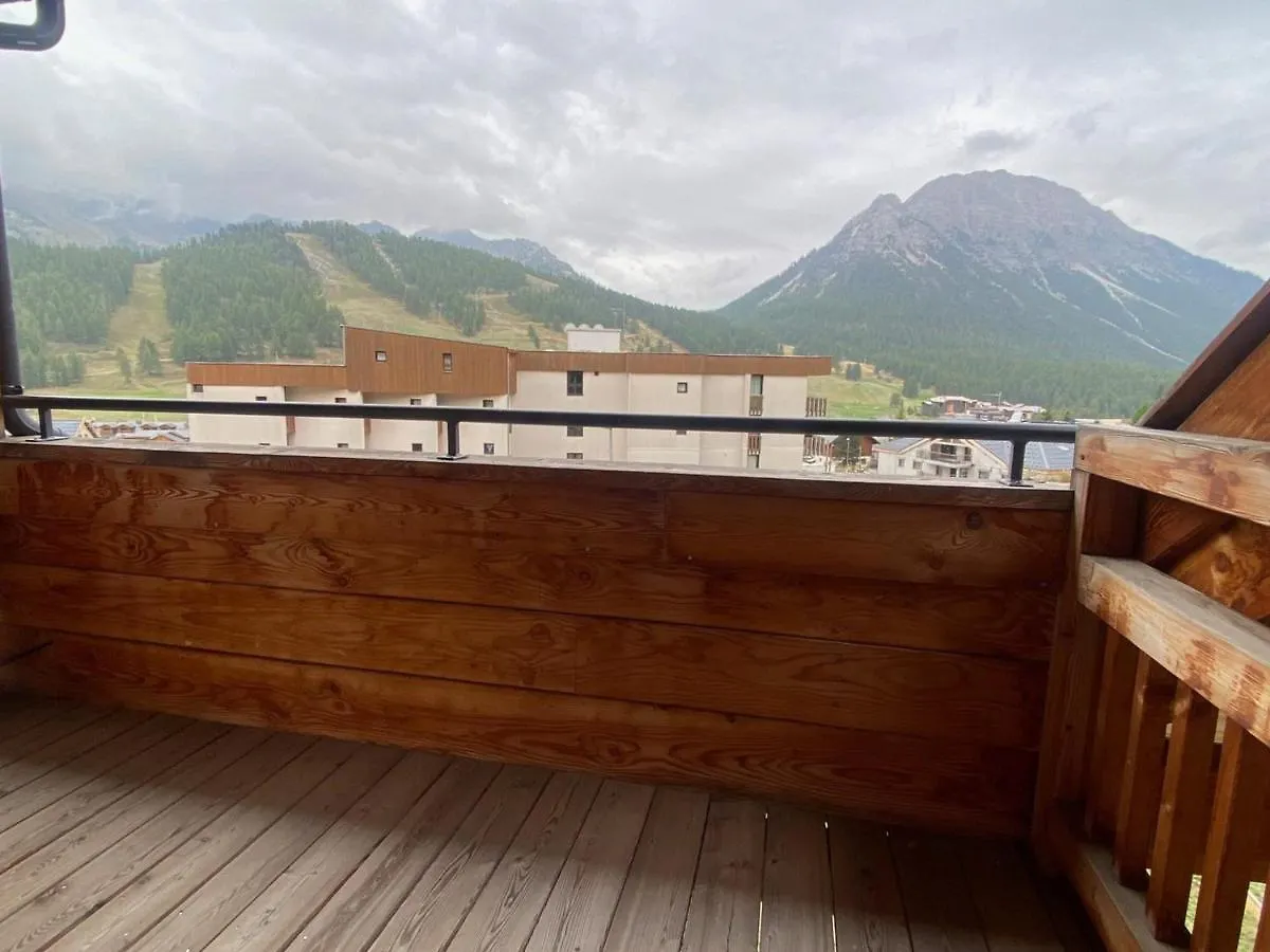 Superbe Duplex Face Aux Pistes, Sud, 8 Pers, 3 Ch, Balcon, Parking, Proche Commerces - Fr-1-445-198 Montgenevre France
