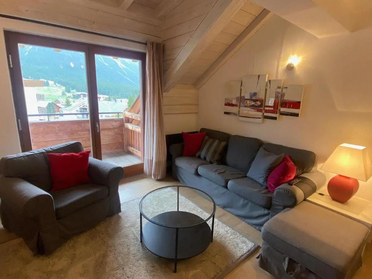 Superbe Duplex Face Aux Pistes, Sud, 8 Pers, 3 Ch, Balcon, Parking, Proche Commerces - Fr-1-445-198 Montgenevre